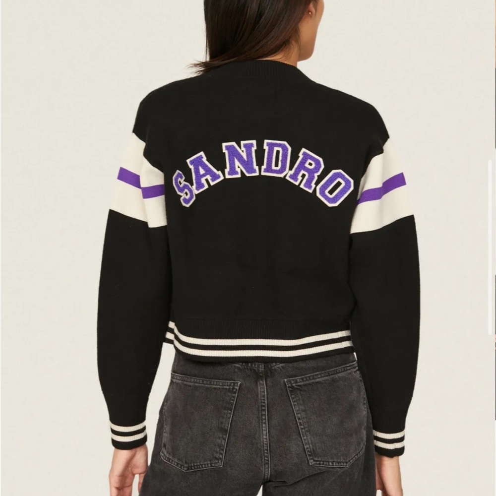 Sandro Bomber Cardigan (XS)